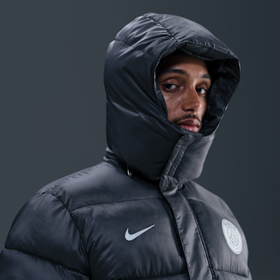 Fotbollspufferjacka Paris Saint-Germain Nike Life Therma-FIT för män