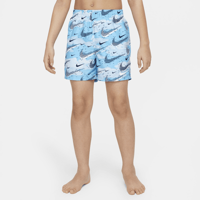 Nike Swim Flock Big Kids' (Boys') 4" Volley Shorts