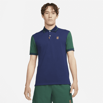 green nike polo