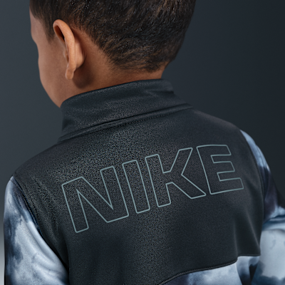 Nike Sportswear Dri-FIT Futura Storm bedrucktes 2-teiliges Propus-Set für kleine Kinder
