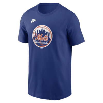 New York Mets Cooperstown Logo Men's Nike MLB T-Shirt