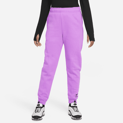 Nike Air Older Kids' (Girls') French Terry Trousers. Nike VN