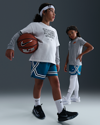 Детские шорты Nike Crossover Big Kids' Dri-FIT 5" Basketball Shorts для баскетбола