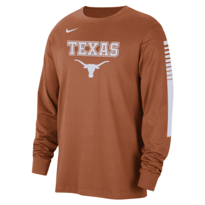 Texas Men's Nike College Long-Sleeve T-Shirt. Nike.com