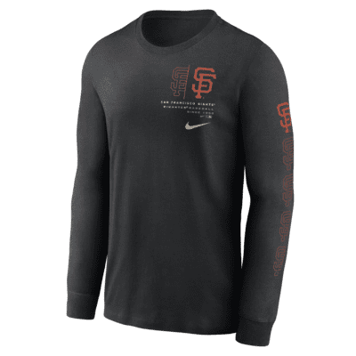 Nike Team Slider (MLB San Francisco Giants) Men's Long-Sleeve T
