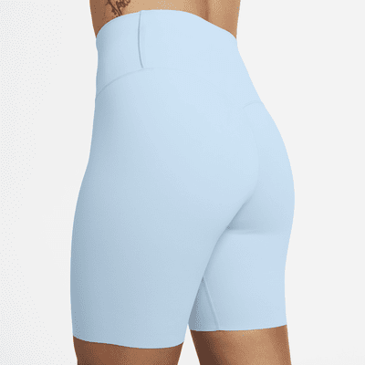 Shorts de ciclista de cintura alta de 20 cm con soporte suave para mujer Nike Zenvy