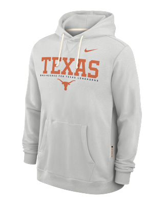 Мужское худи Texas Sideline Nike Dri-FIT College Pullover Hoodie