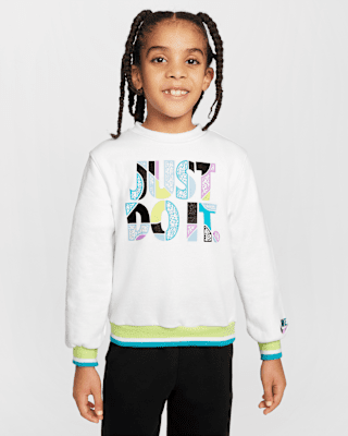 Детские  Nike Sportswear "Outside the Lines" Little Kids' French Terry Crew Top