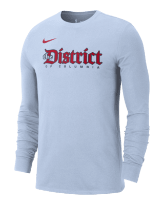 Мужская футболка Washington Wizards Essential City Edition Nike NBA Long-Sleeve