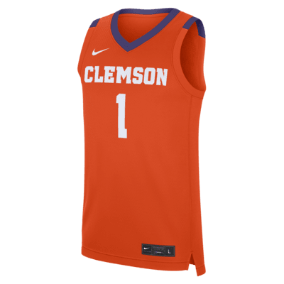 Clemson Tigers Replica Men's Nike College Basketball Jersey