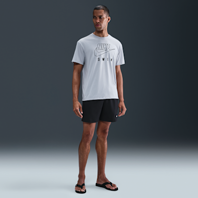 Nike Swim Swoosh Hydroguard Men's Short-Sleeve Top