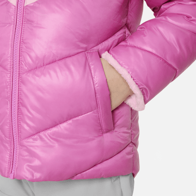 Nike Colorblock Chevron Puffer Jacket Little Kids Jacket