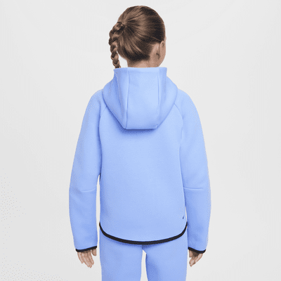 Nike Sportswear Tech Fleece Hoodie met rits over de hele lengte voor meisjes