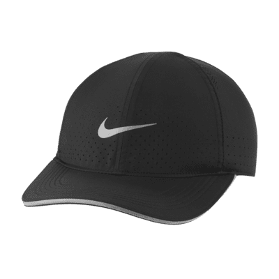 Nike Dri-FIT AeroBill Featherlight Perforated Running Cap. Nike SG