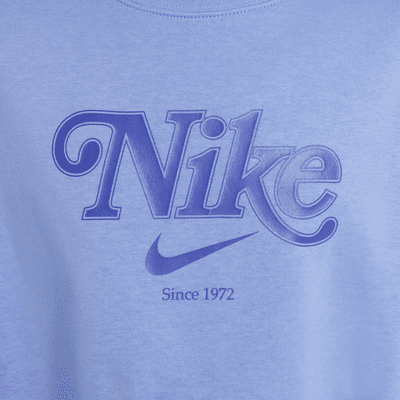 Nike Sportswear Fleece-Kurz-Sweatshirt (Mädchen)