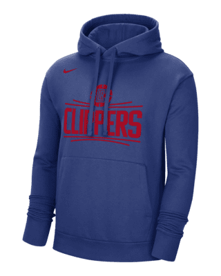 Nike / Men's 2021-22 City Edition Los Angeles Clippers Blue Essential  Pullover Hoodie