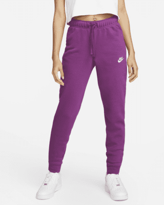 NIKE Sportswear Big Swoosh Joggers Mens MEDIUM Pink Grey Track pants  Polyester