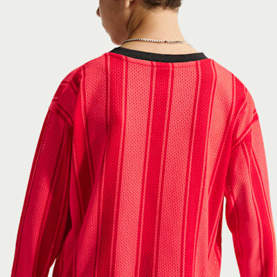 Nike Sportswear Collection Big Kids' Long-Sleeve Mesh Jersey