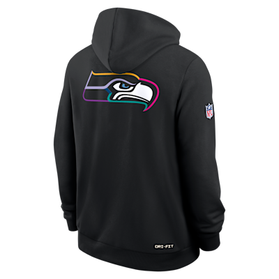 Seattle Seahawks Crucial Catch Sideline Men's Nike Dri-FIT NFL Pullover Hoodie