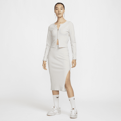 Nike Sportswear Chill Rib Women's Slim Midi Skirt