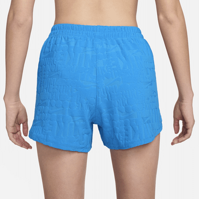 Shorts para salida de baño para mujer Nike Swim Retro Flow