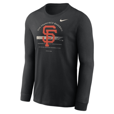 Nike Over Arch (MLB San Francisco Giants) Men's Long-Sleeve T-Shirt ...