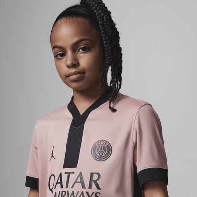 Koszulka piłkarska dla dużych dzieci Jordan Dri-FIT Paris Saint-Germain Stadium 2024/25 (wersja trzecia) – replika