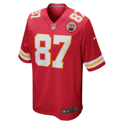 Jersey de fútbol americano Game para hombre NFL Kansas City Chiefs (Travis Kelce)