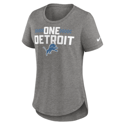 black detroit lions shirt