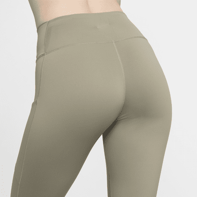 Leggings tiro alto de 7/8 con bolsillos para mujer Nike One