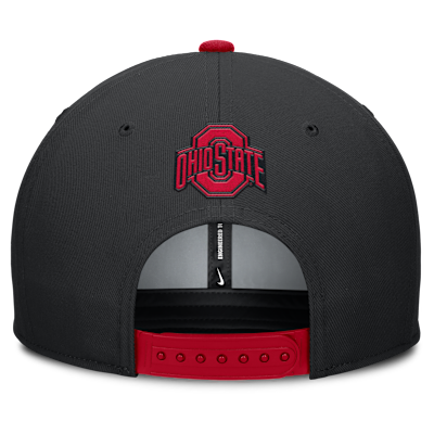Ohio State Sideline Campus Local Pro Men's Nike Dri-FIT College Adjustable Hat