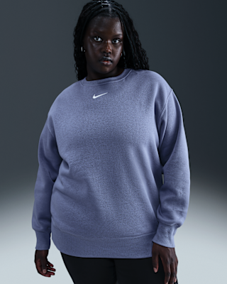 Женский свитшот Nike Sportswear Phoenix Fleece Oversized Crew-Neck (Plus Size)