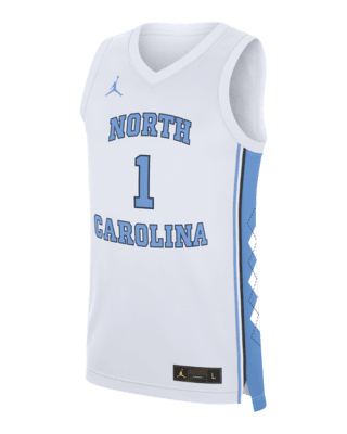 Мужские джерси North Carolina Tar Heels Replica Jordan Brand College Basketball Jersey для баскетбола