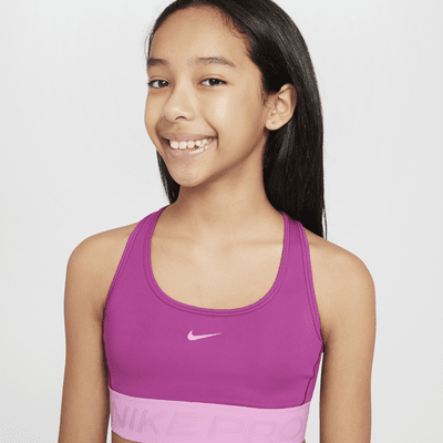 Bra deportivo para niña Nike Pro Swoosh