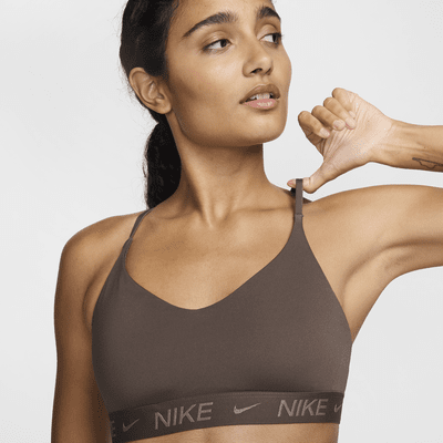 Bra deportivo ajustable acolchado para mujer Nike Indy Light Support