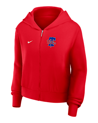 Женское худи Philadelphia Phillies Women’s Nike MLB Full-Zip Hoodie