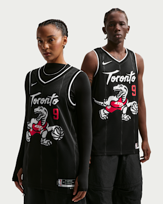 Мужские джерси RJ Barrett Toronto Raptors City Edition Nike NBA Swingman Jersey