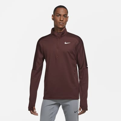 nike men's half zip dri fit running jacket