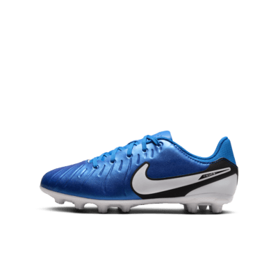 Nike Jr. Tiempo Legend 10 Academy Little/Big Kids' Hard-Ground Low-Top Soccer Cleats