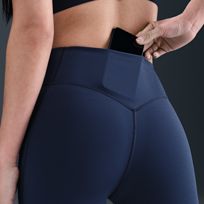 Nike Universa Women's High-Waisted 7/8 Leggings with No Front Seam