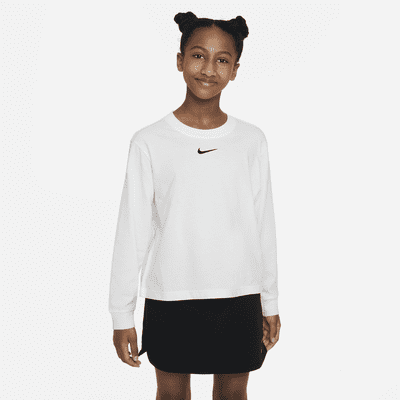 Nike Sportswear Essential Big Kids' (Girls') Long-Sleeve T-Shirt