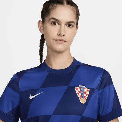 Horvátország 2024/25 Stadium idegenbeli Nike Dri-FIT női replika futballmez