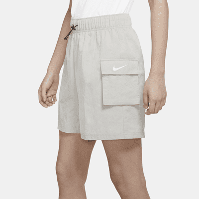 Nike Sportswear Essential 女款梭織高腰短褲