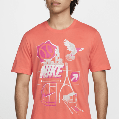 Męski T-shirt do tenisa Dri-FIT NikeCourt