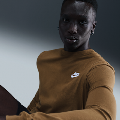 Nike Sportswear Club Men's Long-Sleeve T-Shirt