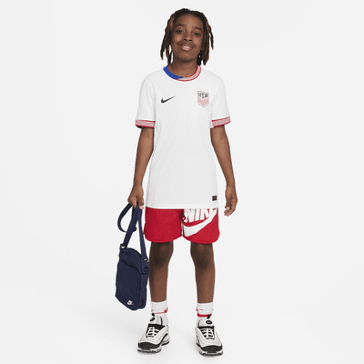 Jersey de fútbol Nike Dri-FIT ADV Authentic de USMNT local 2024 Match para niños talla grande