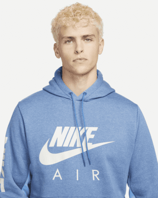 nike mens blue hoodie