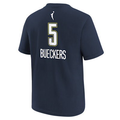 Playera WNBA para niñas talla grande Paige Bueckers Dallas Wings Explorer Edition
