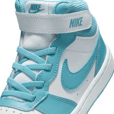 Nike Court Borough Mid 2 Kleuterschoenen