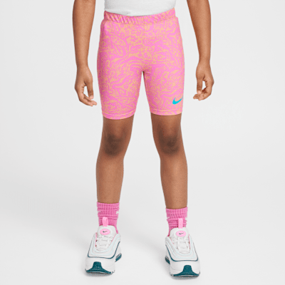 Nike Dri-FIT Conjunto de mallas cortas y camiseta con estampado de flores silvestres - Niño/a pequeño/a